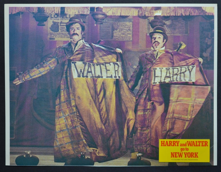 Unknown Interior Print - „HARRY AND WALTER GO TO NEW YORK“ Original American Lobby Card of the Movie,1976