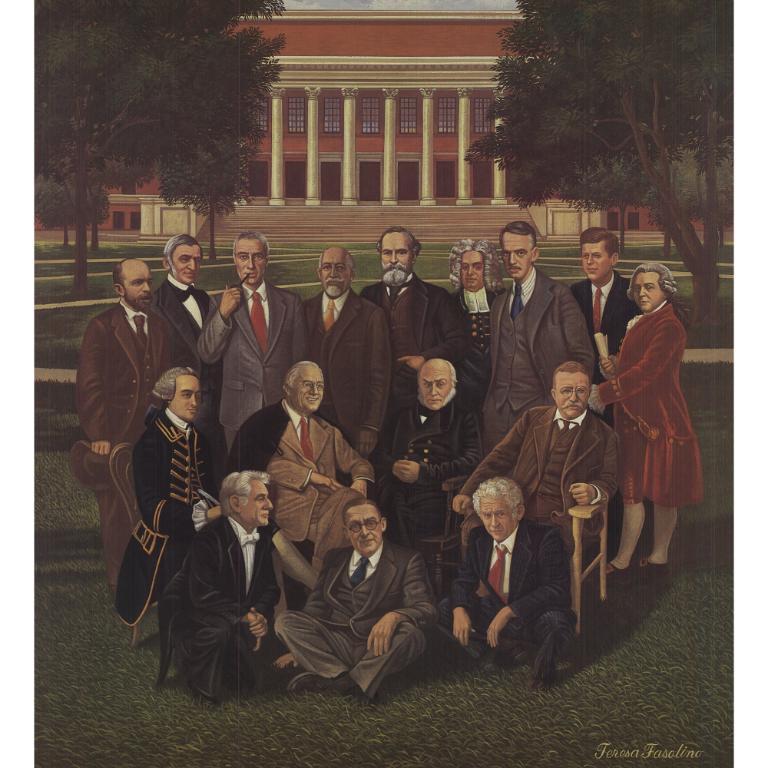 Celebrazione del 350° anniversario dell'Università di Harvard