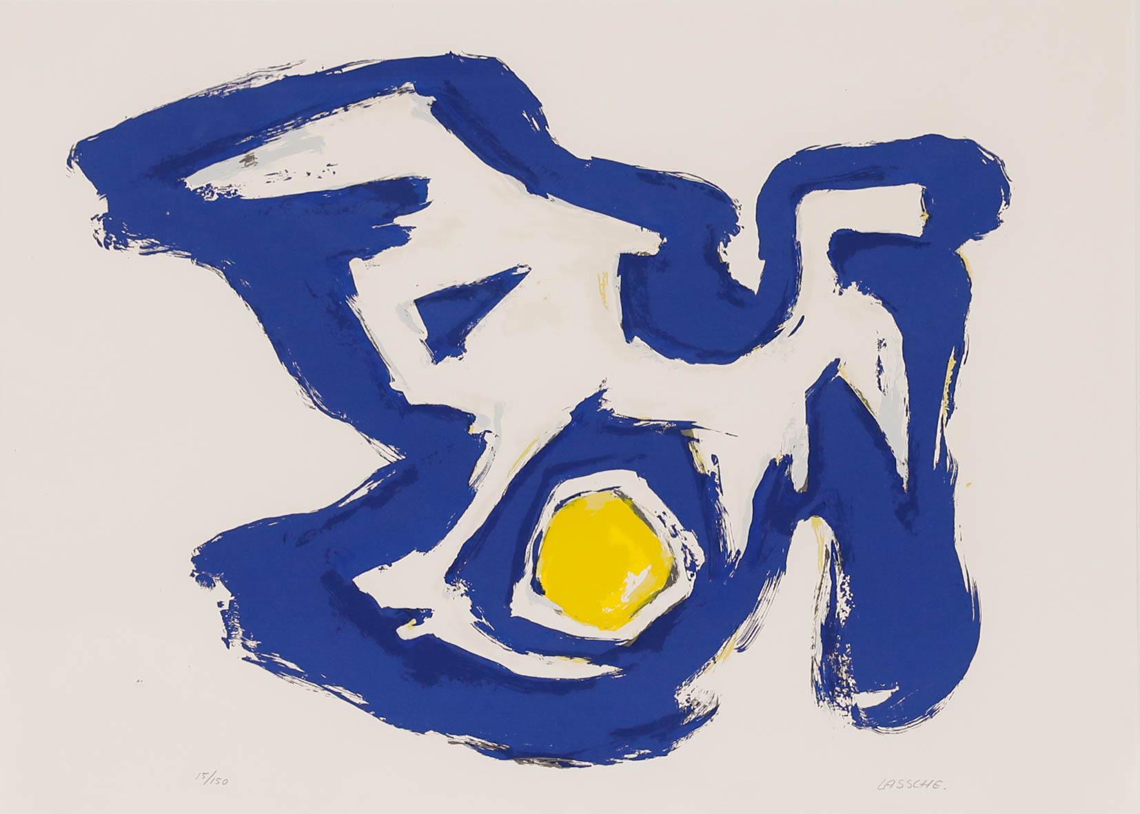 Henk Lassche - Dutch Contemporary Silkscreen, Untitled - Print by Unknown