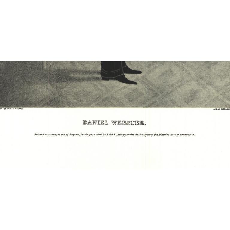 Henry Brown 'Daniel Webster' 1965- Cartel en venta 2