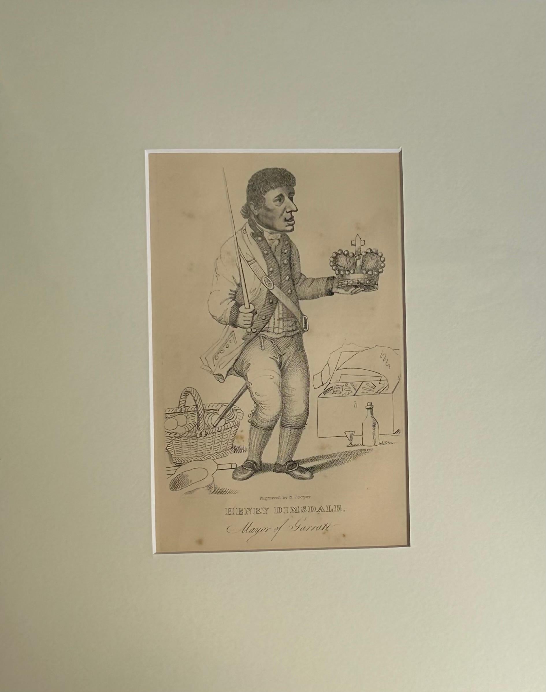 Henry Dimsdale - Mayor of Garratt - Print by Unknown