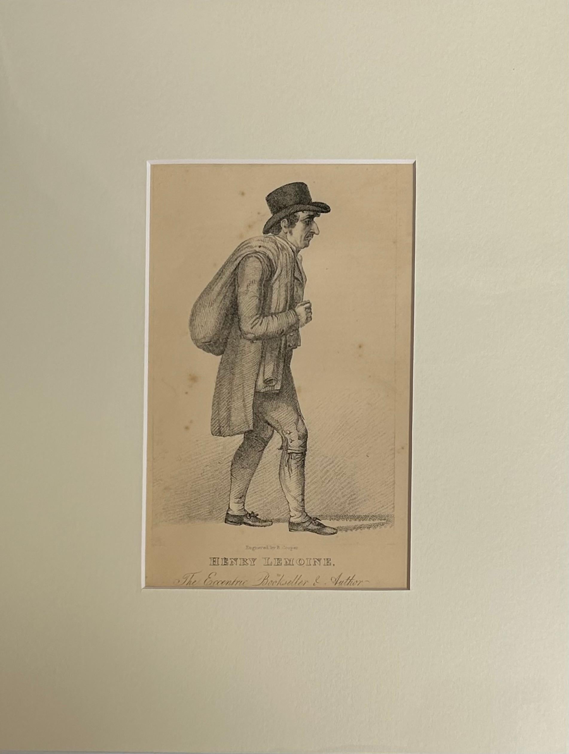 Henry Lemoine – The Eccentric Bookseller & Autor – Print von Unknown