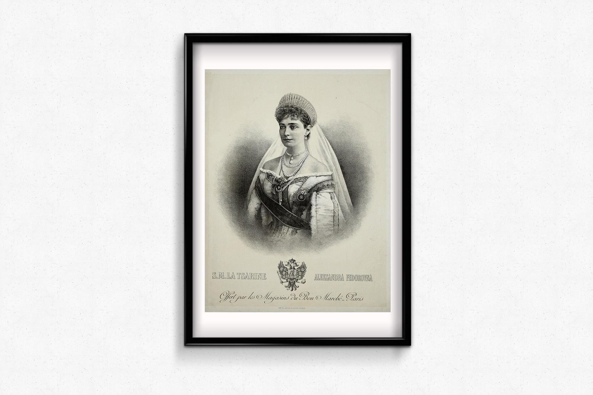 Her Imperial Majesty Empress Alexandra Feodorovna, consort of Nicholas II For Sale 2