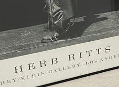 Herb Ritts "Fahey / Klein Gallery" Exhibition Poster