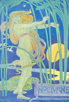 Herbert Granville Fell (1872-1958) - Mid 20th Century Lithograph, Nocturne