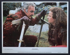 Vintage „Highlander“ Original American Lobby Card of the Movie. USA 1986.