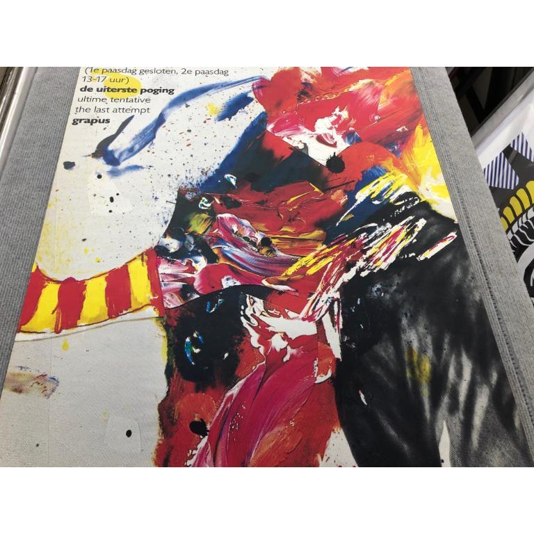Hiller Grapus 'The Ultimate Attempt' 1985- Offset Lithograph 8