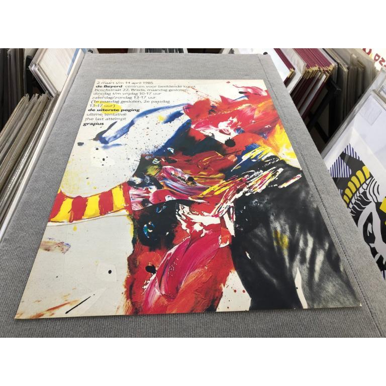 Hiller Grapus 'The Ultimate Attempt' 1985- Offset Lithograph 3