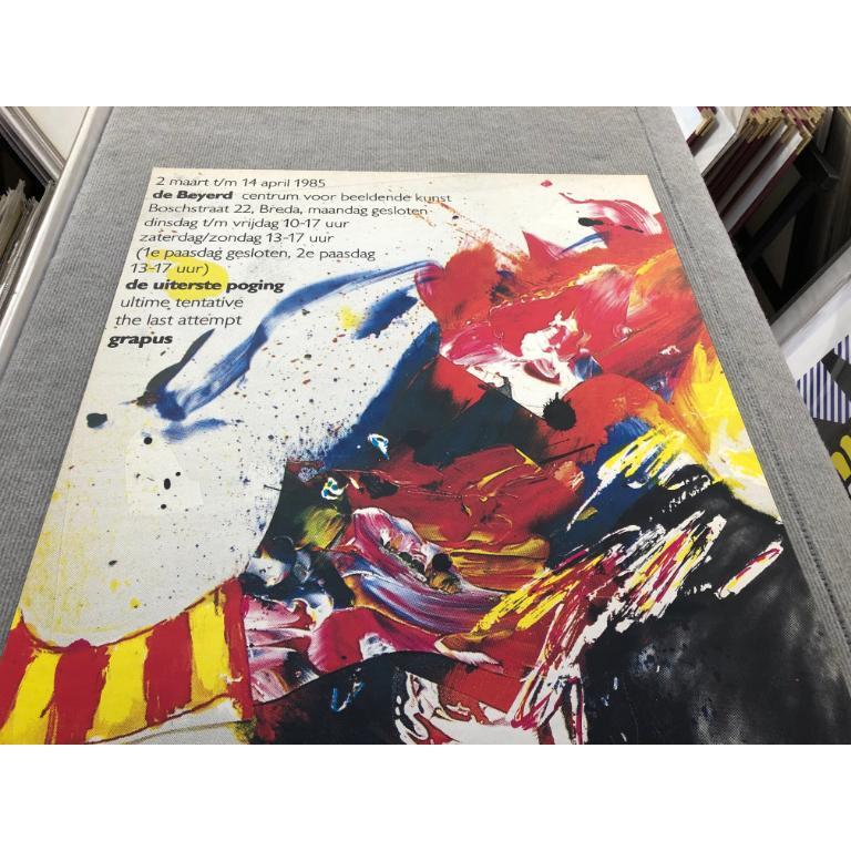 Hiller Grapus 'The Ultimate Attempt' 1985- Offset Lithograph 7