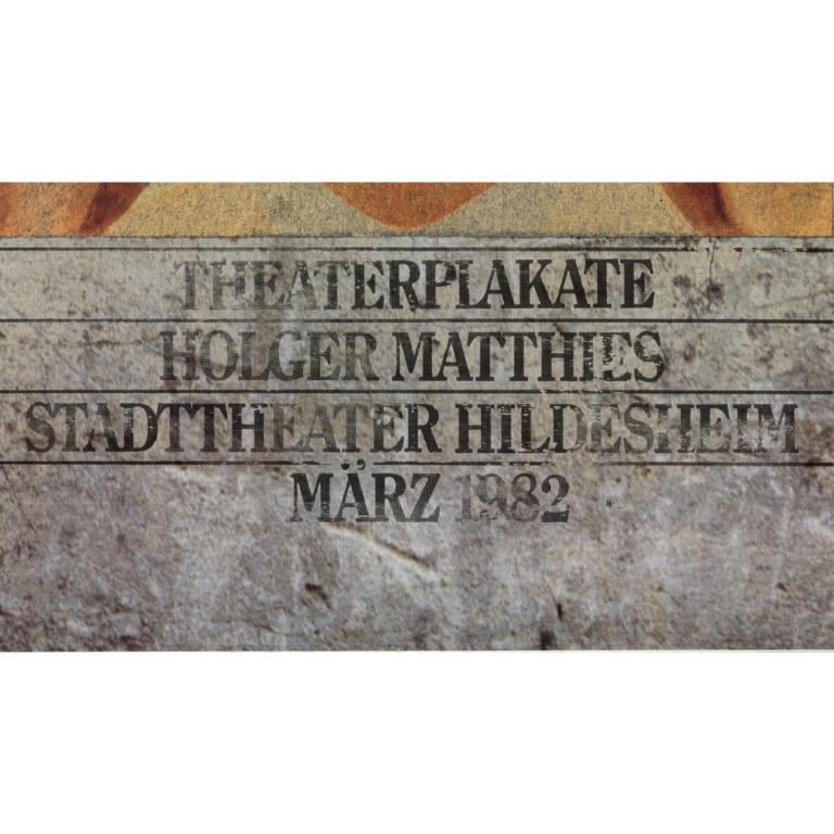Holger Matthies 'No Posting' 1982- Litografia offset in vendita 2