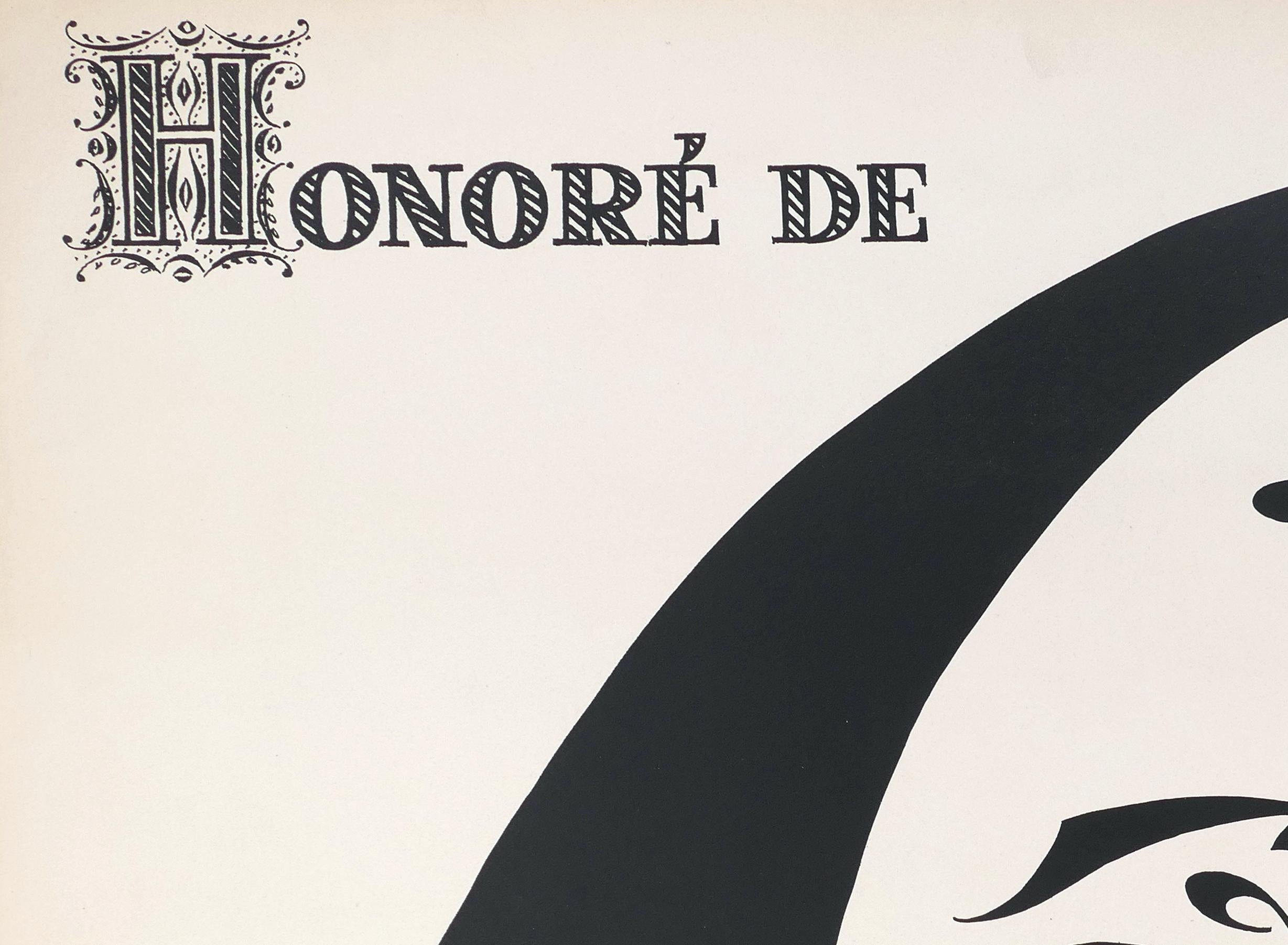 Honoré - Original Lithograph by French Master First Half 20th Century - Print by Unknown