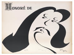 Honoré - Original Lithograph by French Master First Half 20th Century