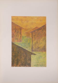 Houses of 1954, Modern Screenprint by Biagio Civale