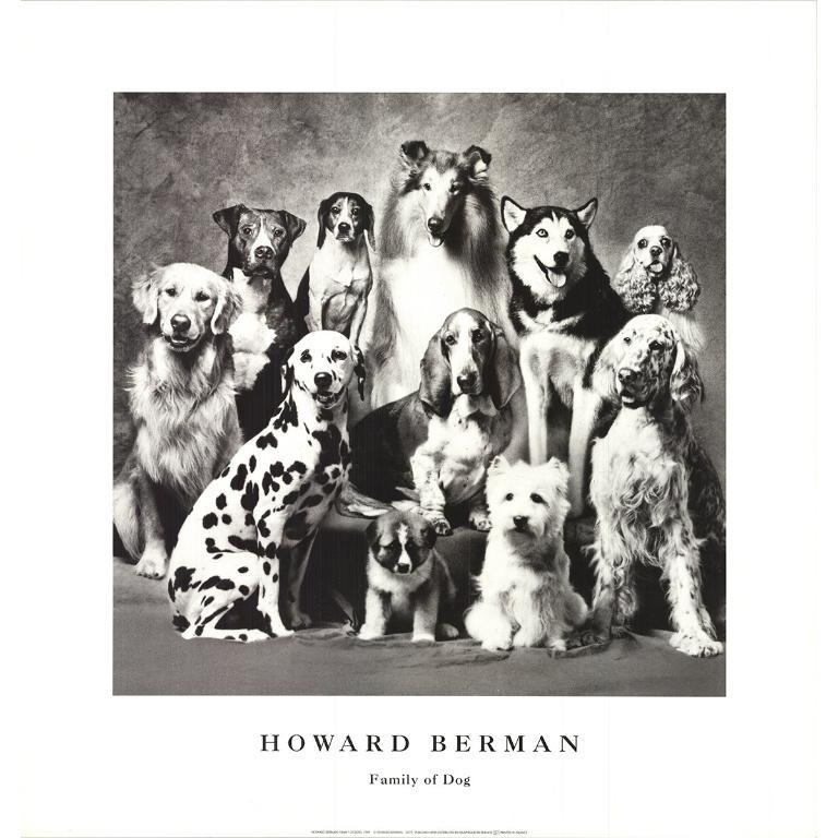 Howard Bernman 'Family of Dog' 1989- Offset Lithograph - Print by Unknown