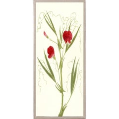 Hubbard Flowers No. 1208, giclee print, framed