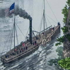 Hudson - Fulton Celebration 1809 - 1909 lithograph