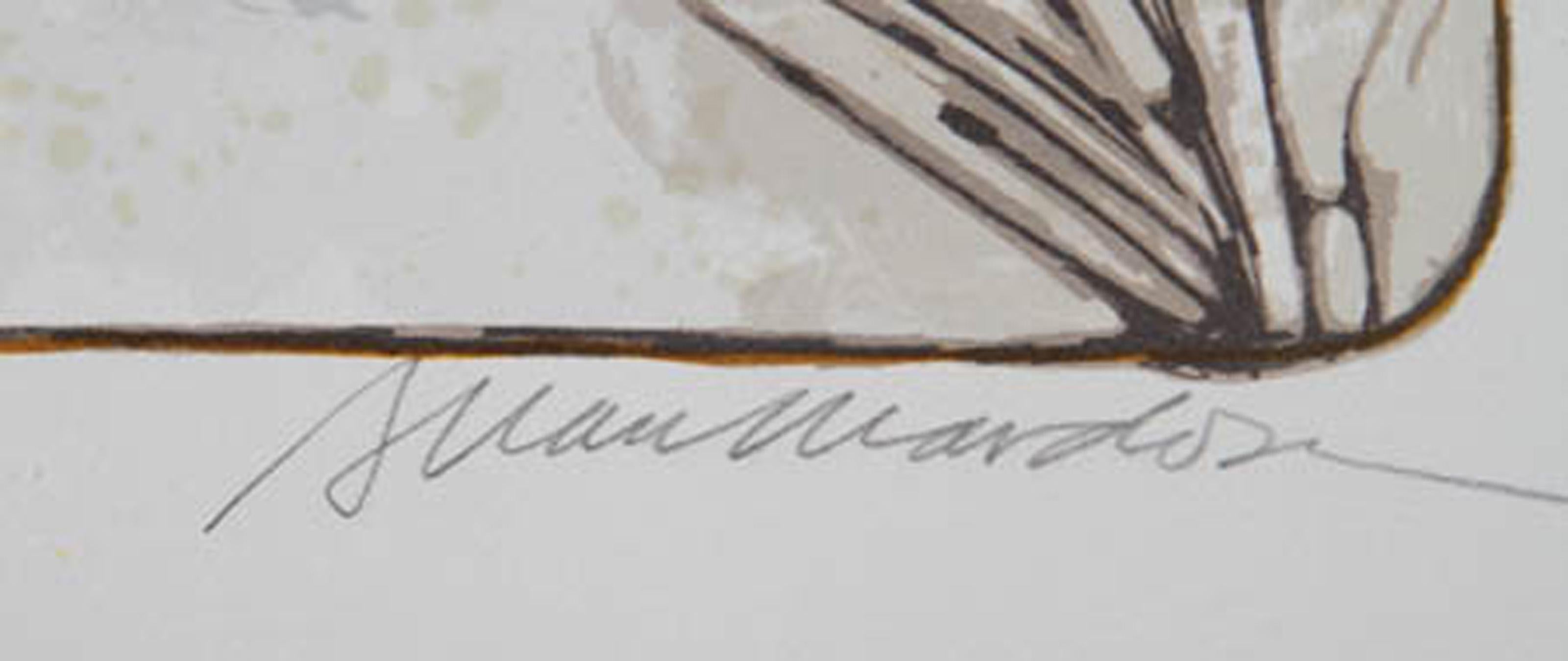 Ilegal, litografía realista americana de Allan Mardon en venta 1