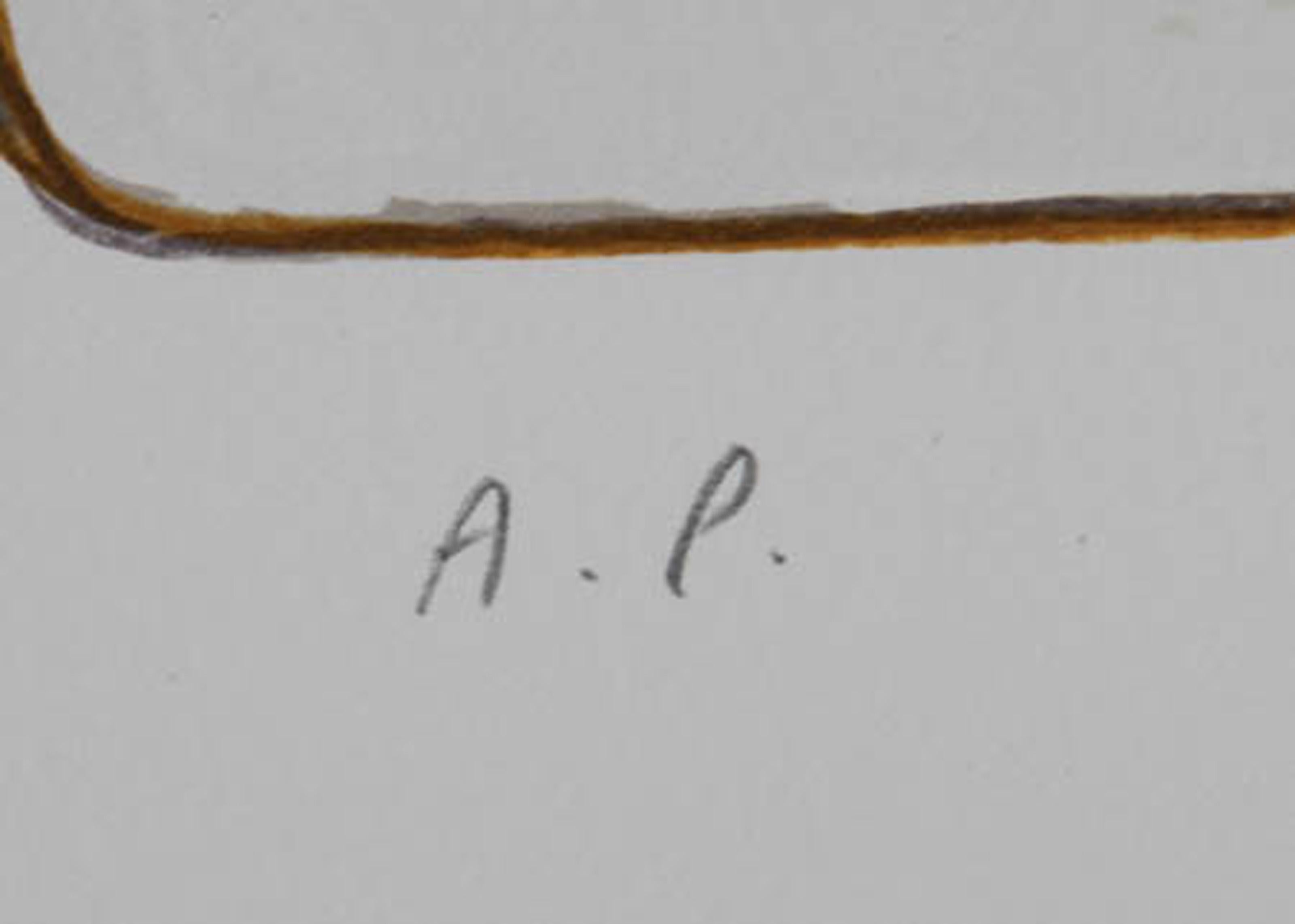 Ilegal, litografía realista americana de Allan Mardon en venta 2