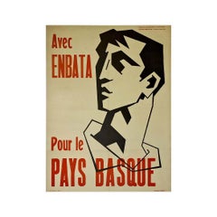 In 1968, a striking political poster for the Basque Country - Avec Enbata