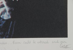 En memoria de Ofelia, litografía contemporánea de Colette