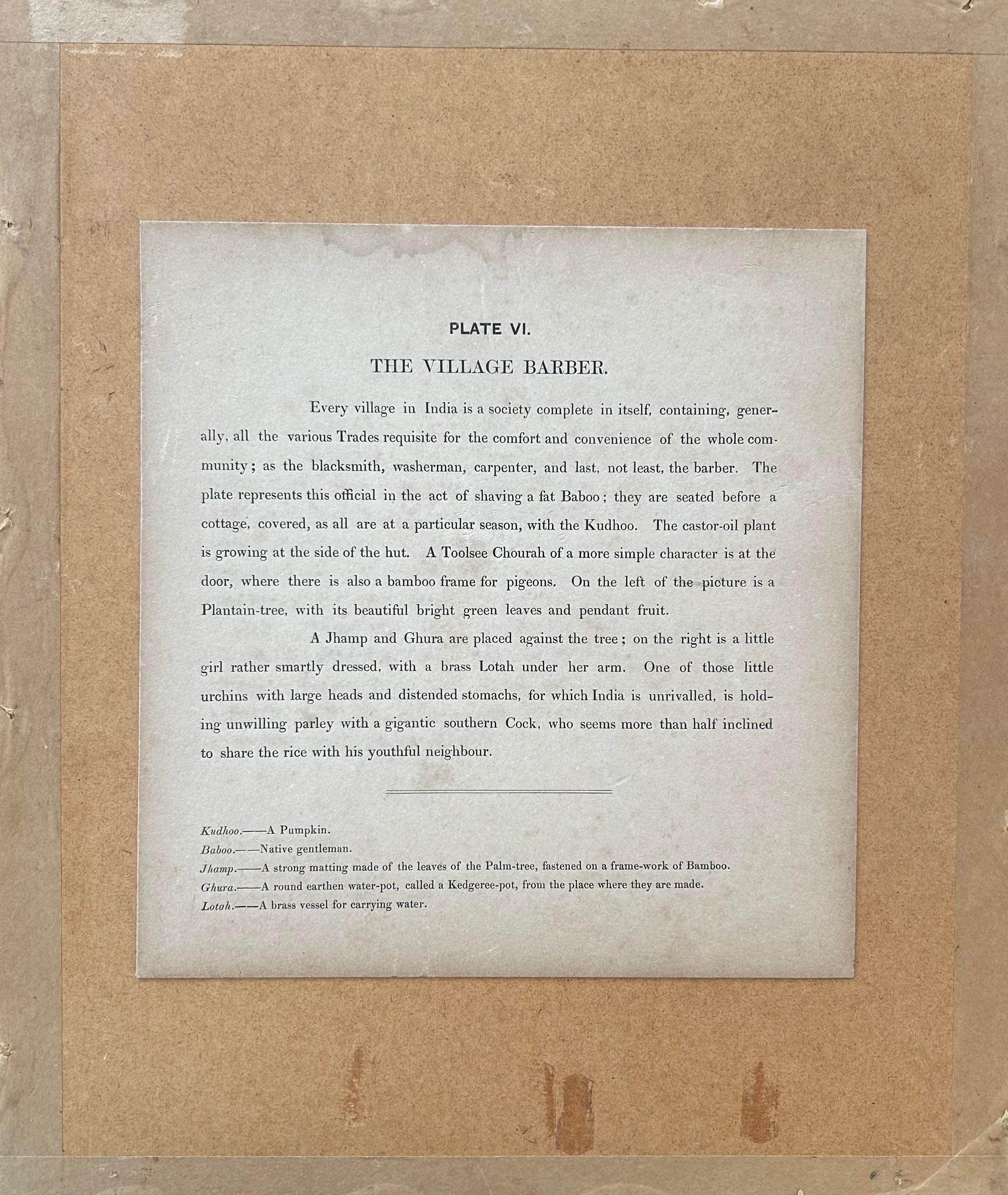 A 19th century, hand coloured lithograph, the colours fresh and in good condition for its age. 

Artist: Captain Philip Meadows
Medium: Hand coloured lithograph
Plate 6
Created: 1842
Paper Size: 39 x 32.5 cm
Plate Size: 27.5 x 21.2 cm
With the