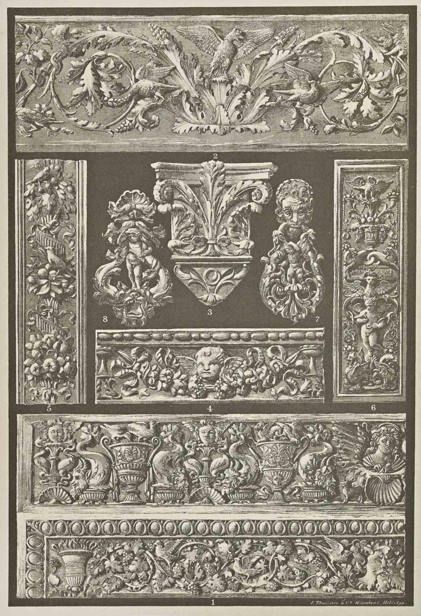 Italian Renaissance - Lithograph - 19th Century