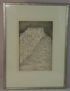 Gravure italienne vintage Rocco Casale 1963
