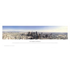 Vintage Jack Rankin 'Los Angeles, California' 1990- Offset Lithograph
