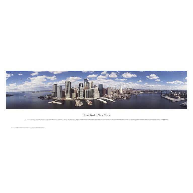 James Blakeway 'New York Panorama' 1994- Poster - Print by Unknown