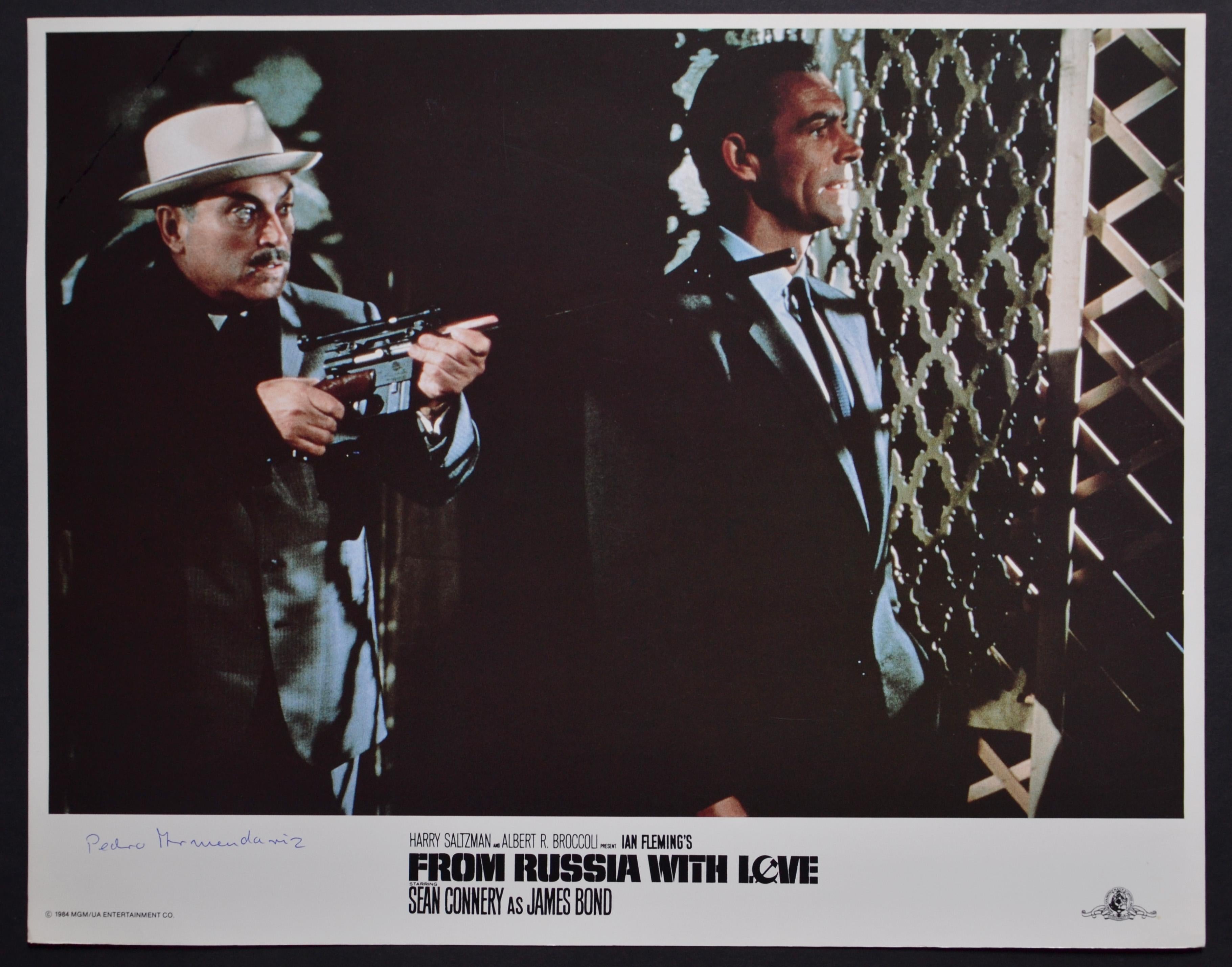 Unknown Interior Print - "James Bond 007 - From Russia with love" Original Lobby Card, UK 1963