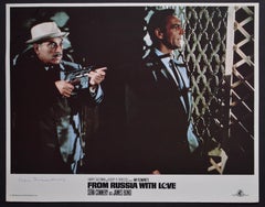 Vintage "James Bond 007 - From Russia with love" Original Lobby Card, UK 1963