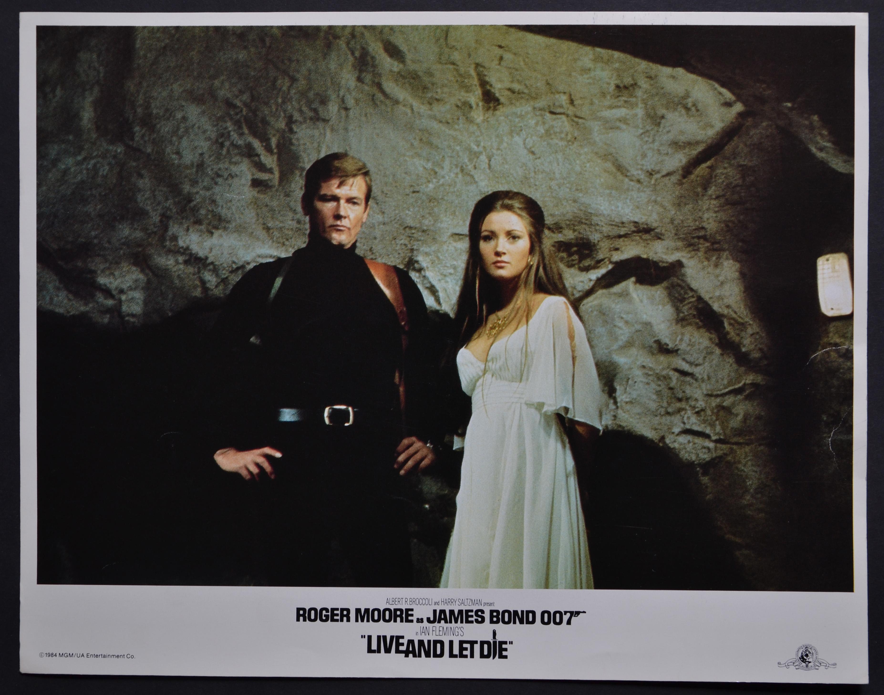 Unknown Interior Print - "James Bond 007 - Live and let die" Original Lobby Card, UK 1973
