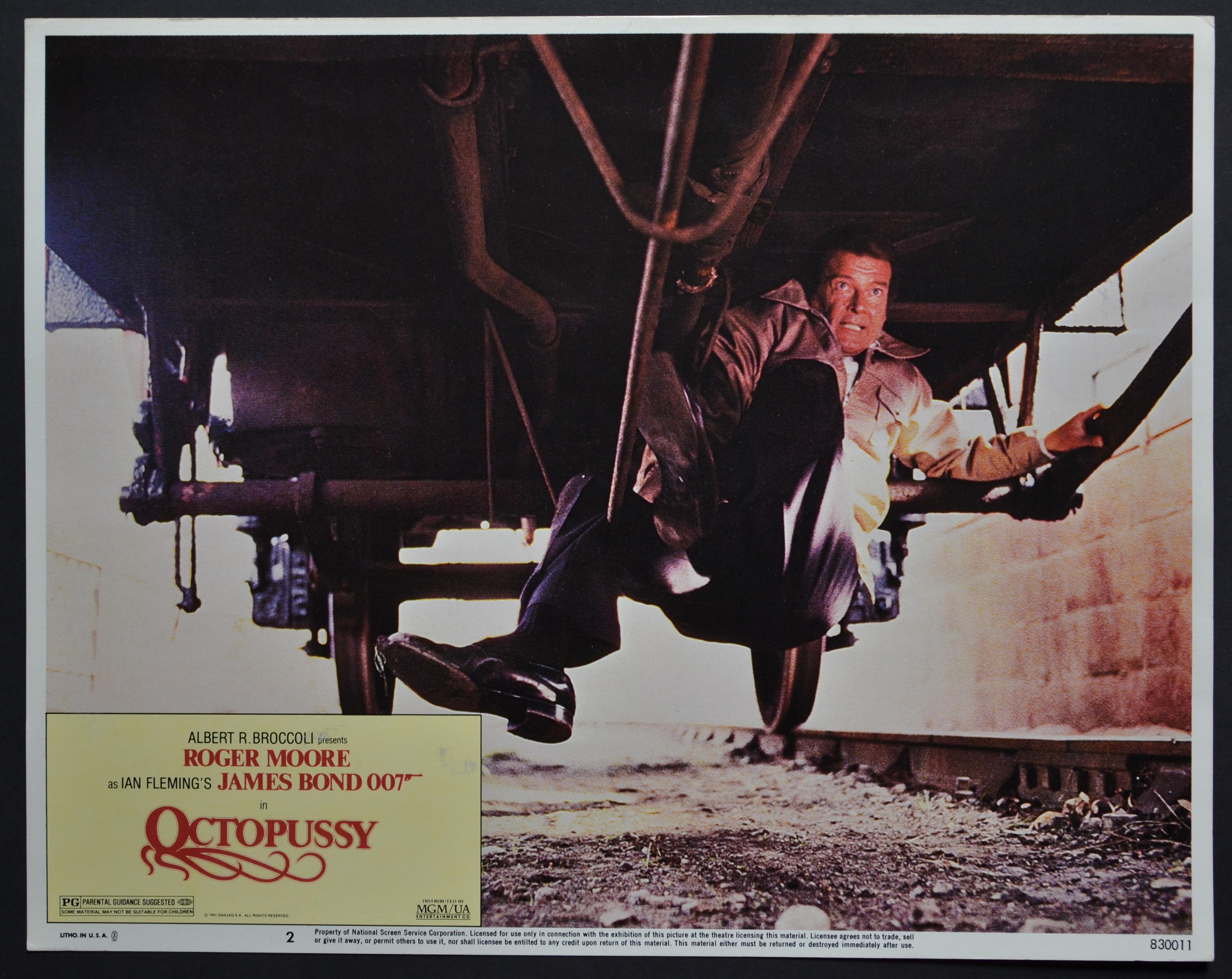 Unknown Interior Print - "James Bond 007 - Octopussy" Original Lobby Card, UK 1983