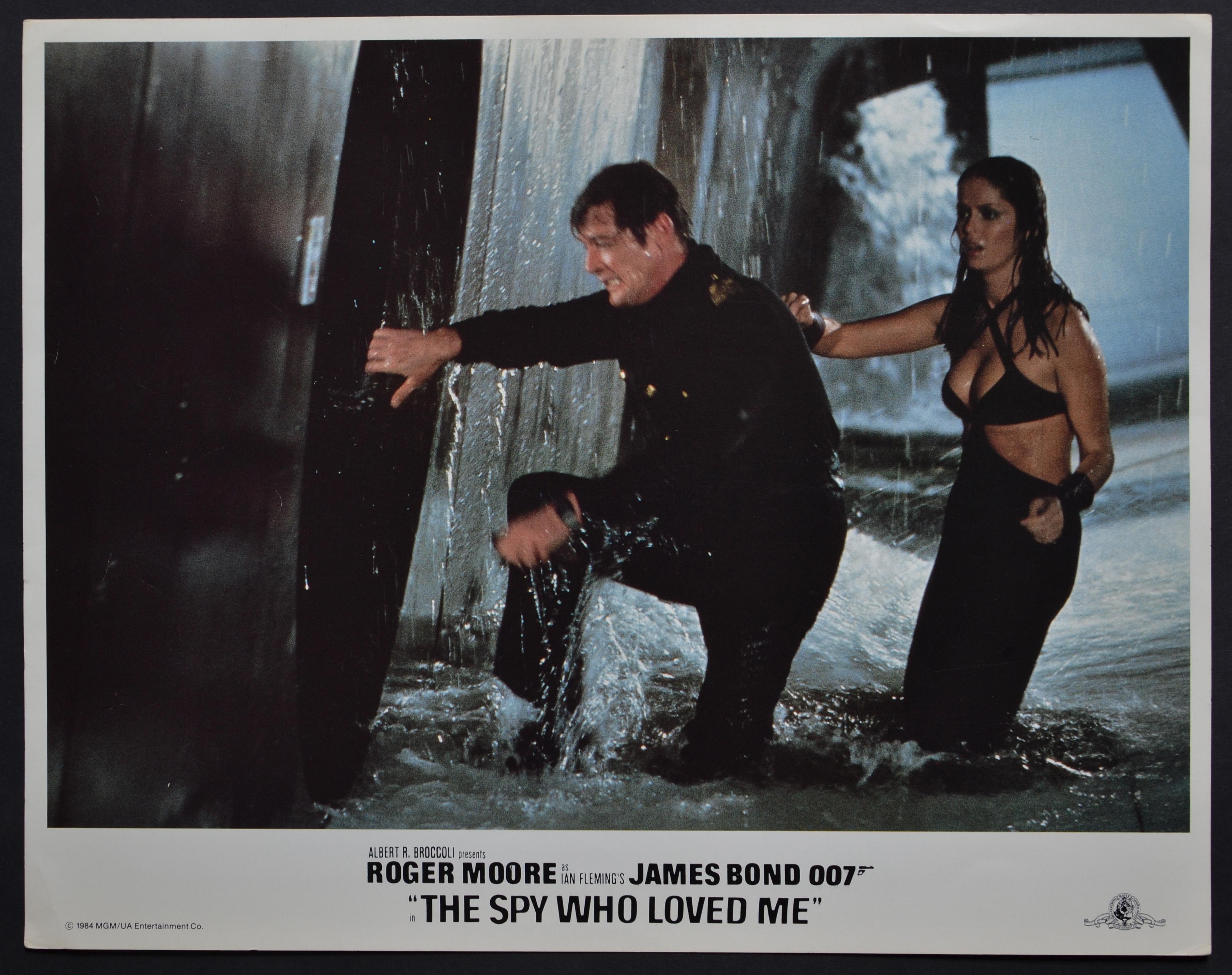 Unknown Interior Print - "James Bond 007 - The spy who loved me" Original Lobby Card, UK 1977