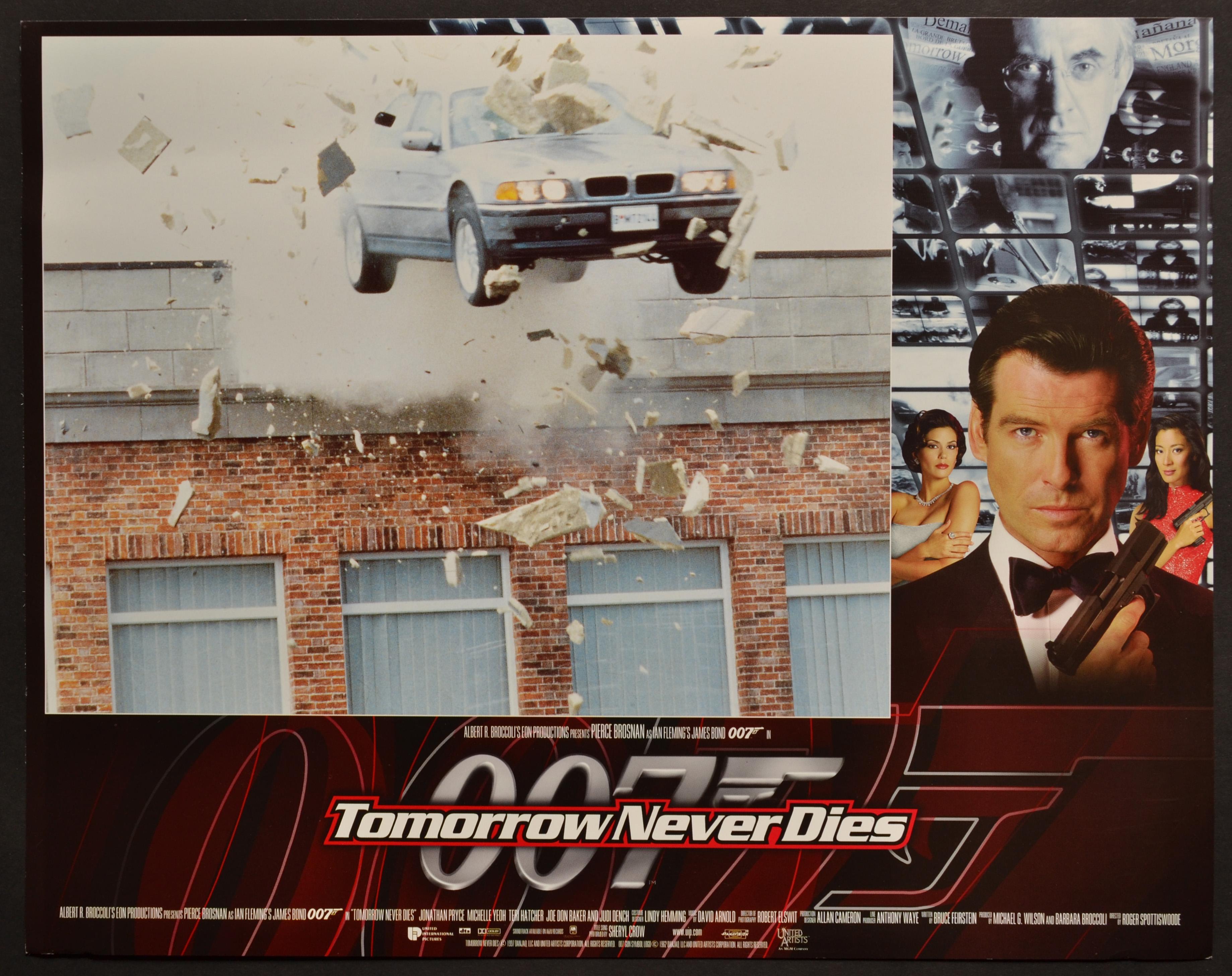 Unknown Interior Print - "James Bond 007 - Tomorrow never dies" Original Lobby Card, UK 1997
