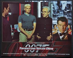 "James Bond 007 - Tomorrow never dies" Original Lobby Card, UK 1997