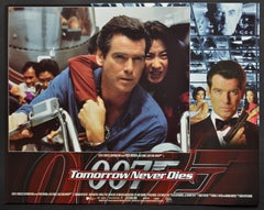 "James Bond 007 - Tomorrow never dies" Original Lobby Card, UK 1997