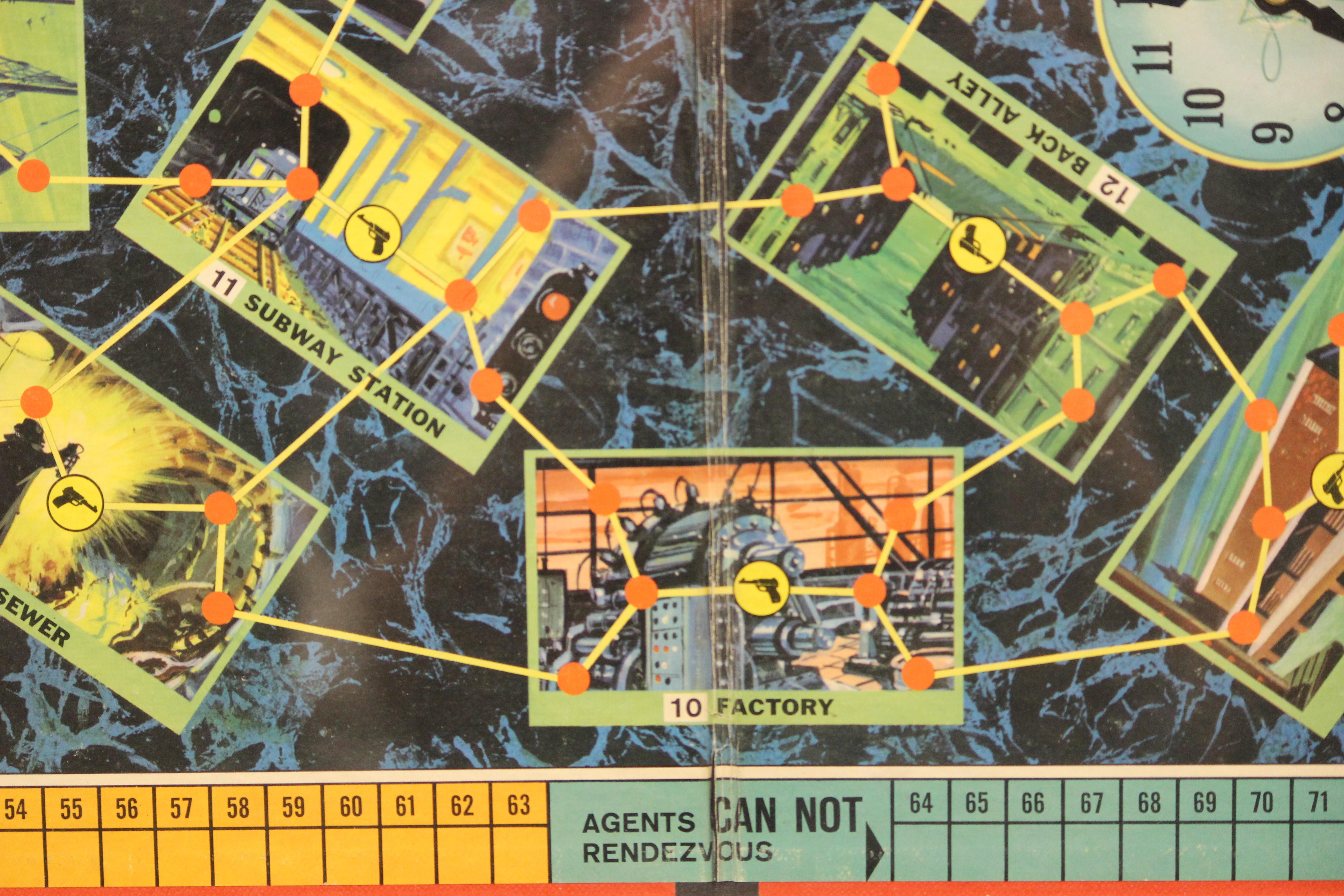James Bond c1964 Board Game For Sale 1