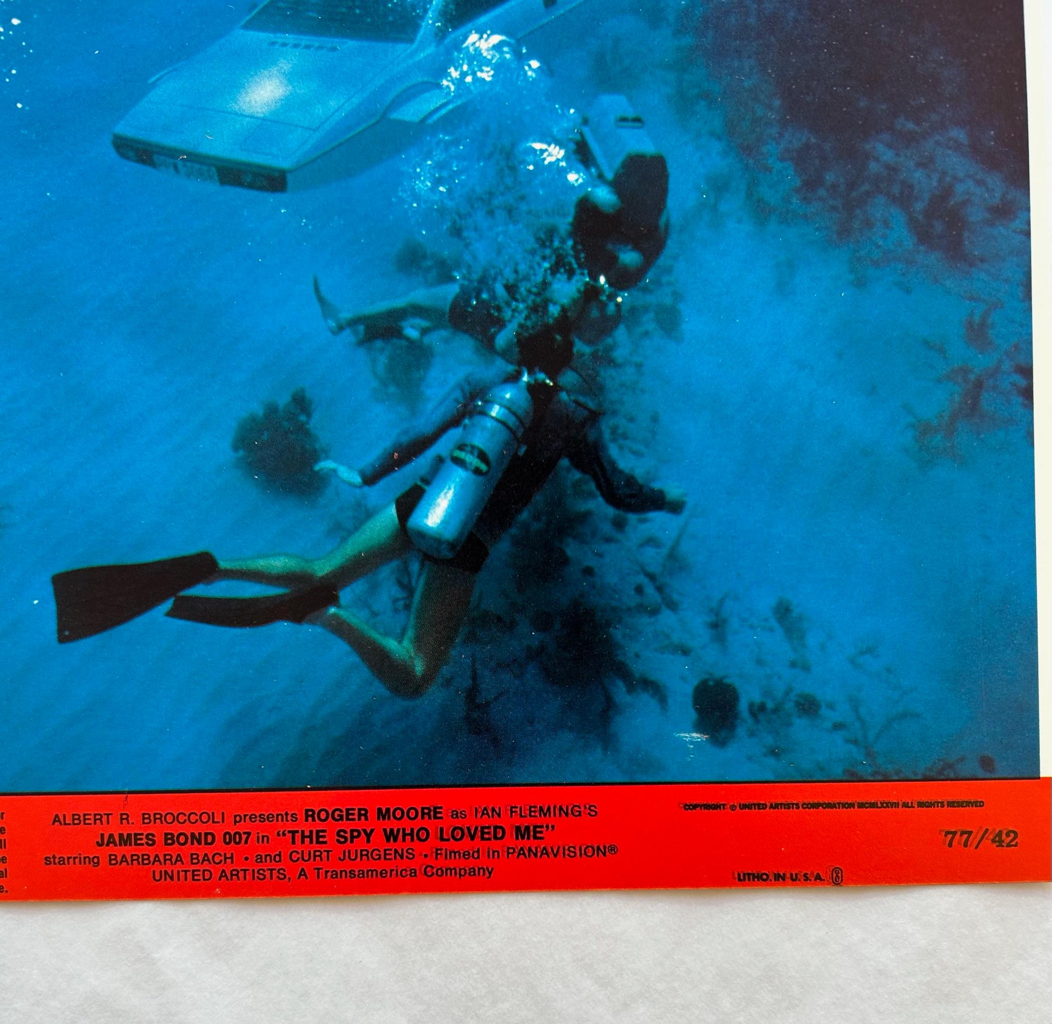 James Bond La espía que me amó - Lobby Card original de 1977 nº 8 - Print Moderno de Unknown