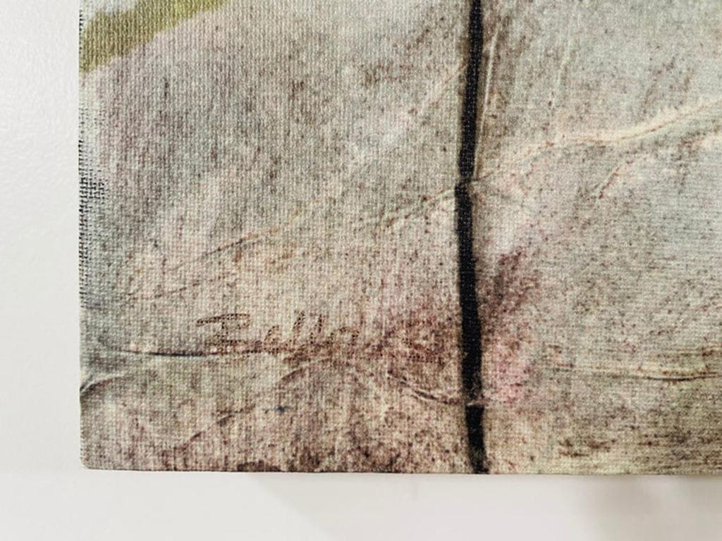 Jane Bellows Abstract Giclee Print on Canvas Titled 