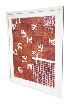 Jean-Michel Meurice «Roland Garros Open di Francia 1996 - Incorniciato» 1996