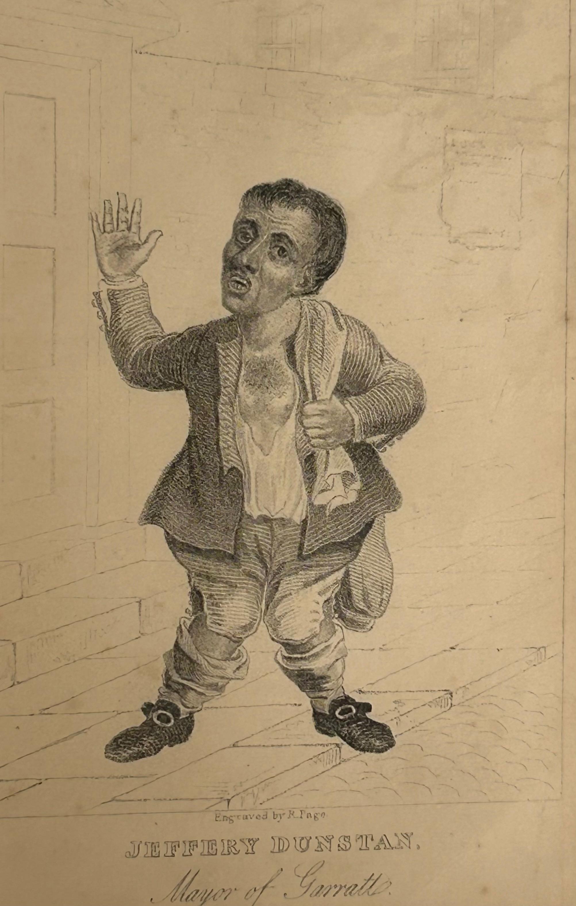 Unknown Figurative Print – Jeffrey Dunstan – Bürgermeister von Garratt
