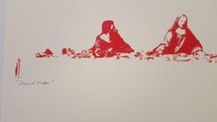 Jesus and Judas (Street Art, Pop Art, Contemporary Pop, Barry McGee, Sprayer)