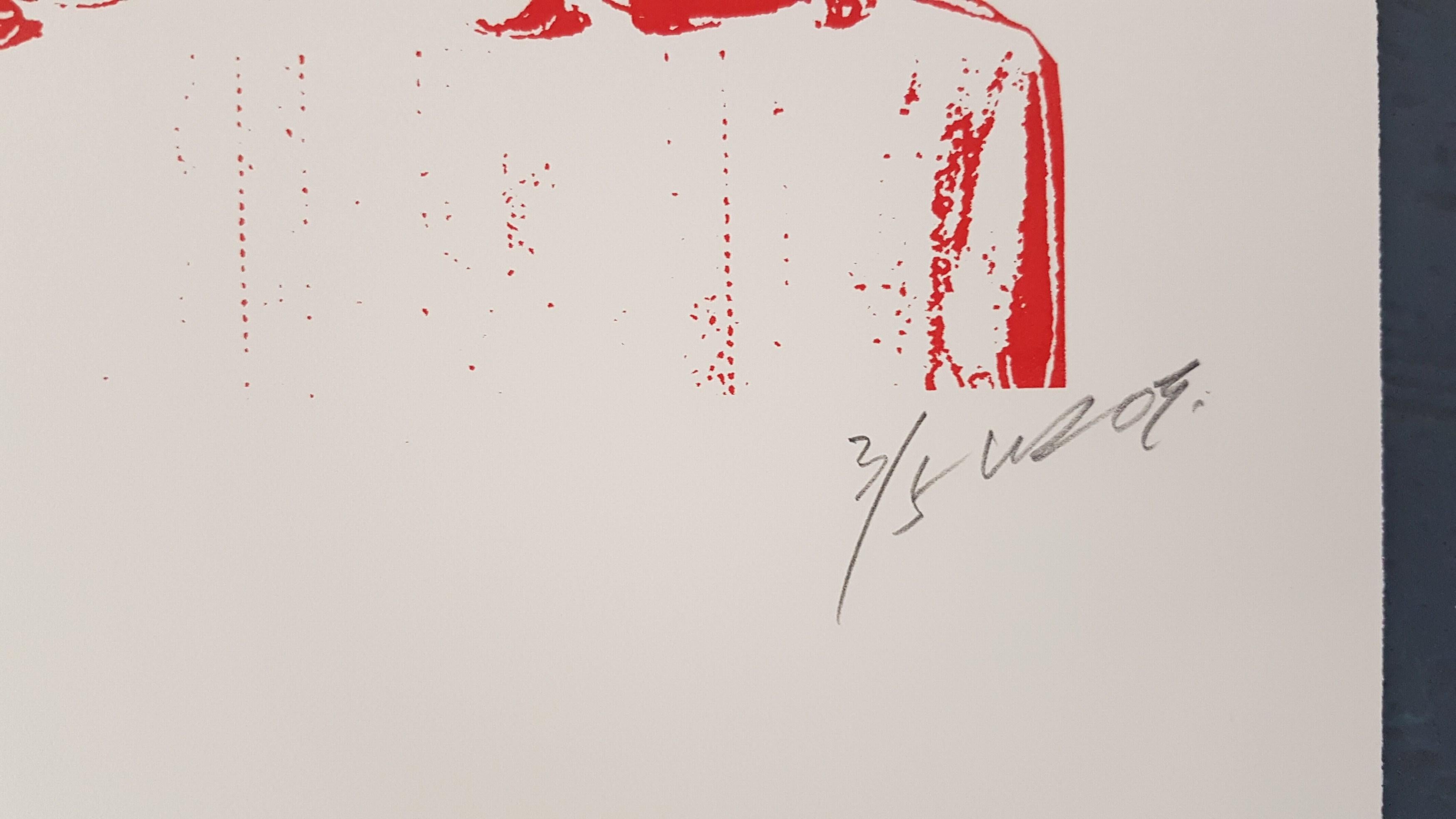 Unbekannt (im Stil von Barry McGee)
Judas und Jesus (Das letzte Abendmahl)
Lithographie
Auflage: 4/8
Signiert, nummeriert, datiert und beschriftet vom Künstler
Größe: 30 x 22,5 Zoll
Gallery COA bereitgestellt

Barry McGee wurde 1966 in San