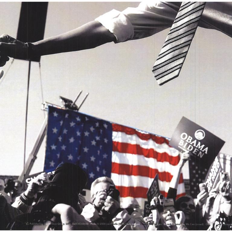 Joe Raedle 'Barack Obama: Yes We Can (Crowd)' 2008- Offset Lithograph For Sale 2