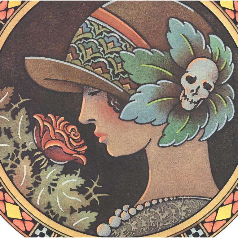 John Alcorn 'Agatha Christie Stories' 1983- Offset Lithograph 1