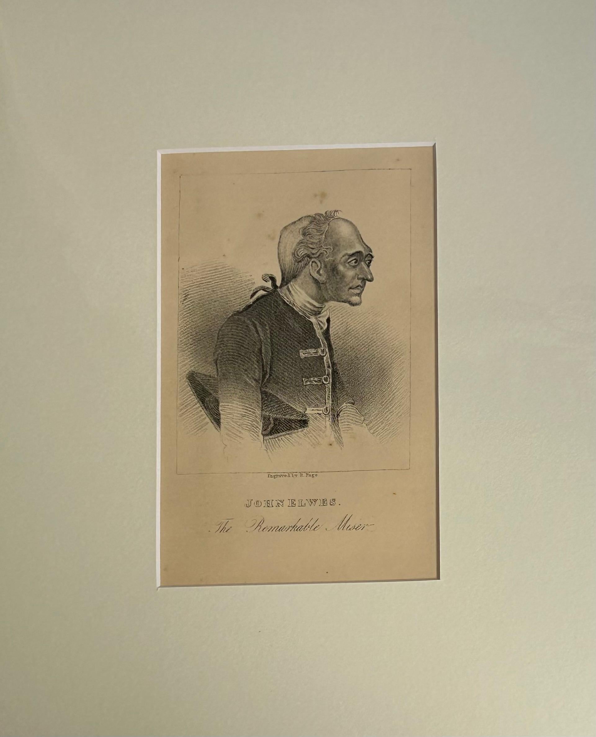 John Elwes - The Remarkable Miser - Print by Unknown