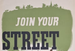 Join Your Street Group - Save for Prosperity original vintage poster