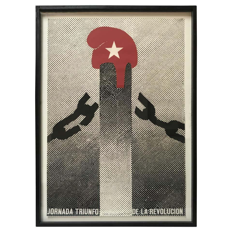 Affiche originale consacrée à «ornada Triunfo De La Revolucion » en vente 5