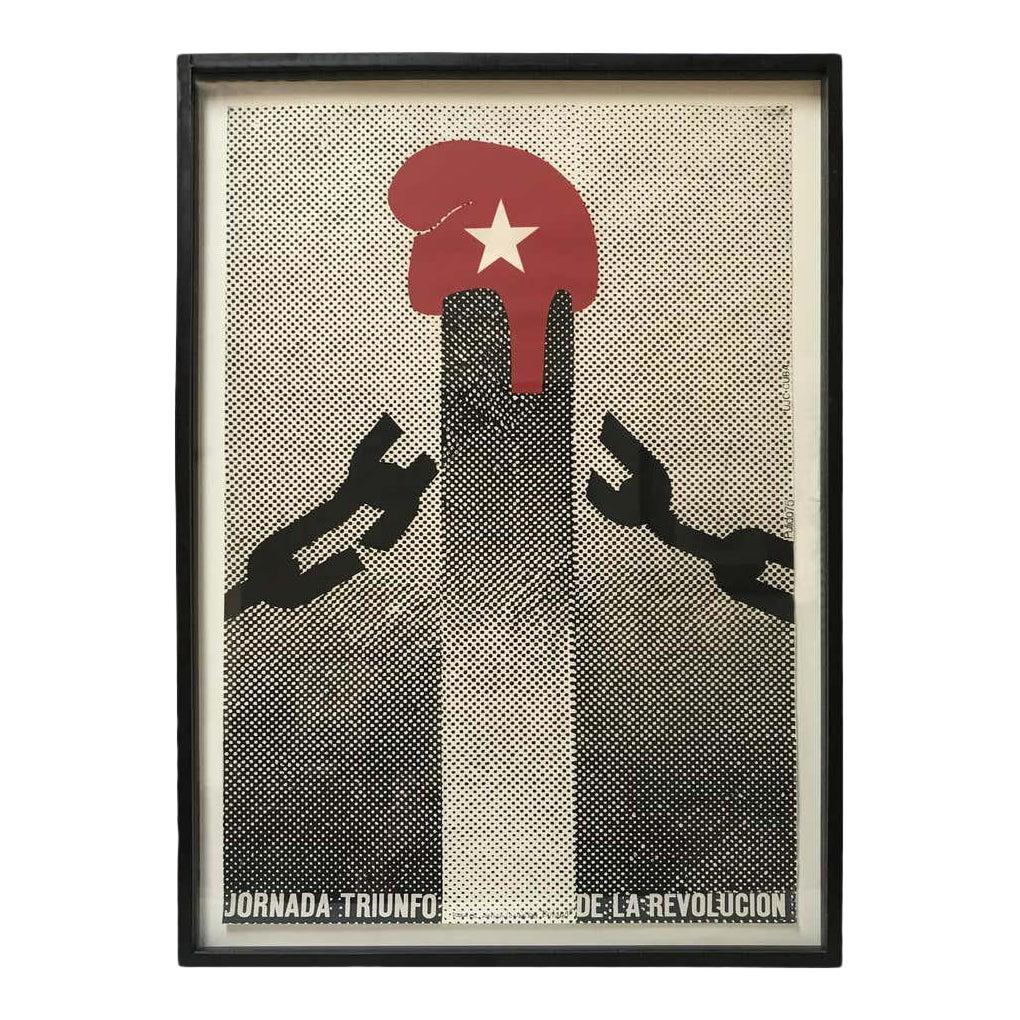 "Jornada Triunfo De La Revolucion" Original Dedicated Poster - Print by Unknown